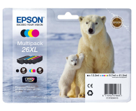 Epson T2636 zestaw 4 tuszów CMYK - 238867 - zdjęcie 1